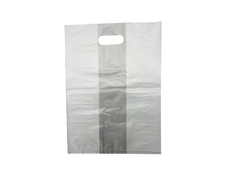 Transparent Plain HDPE Punch Hole Bag